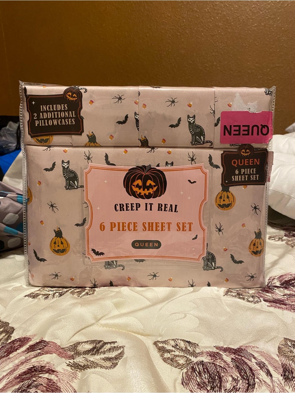 Creep It Real 6 Piece Queen Sheet Set